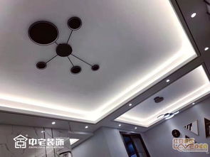 盛天东郡完工案例 永不过时的黑白灰
